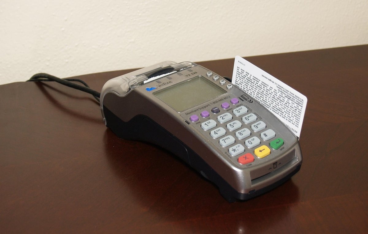 machine à carte de crédit